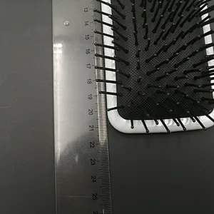 New detangling hair brush plastic paddle hair brush wholesale