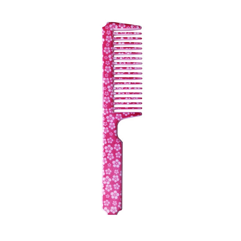 Abs Customized Hot Compact Detangling Hair Brush Tail Hairdressing Plastic Fork Comb