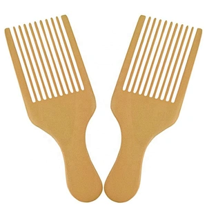Factory direct sale customized logo provide disposable scalp massage wood detangling comb