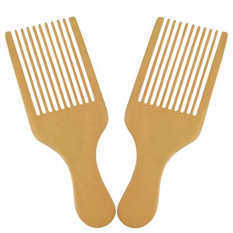 Factory direct sale customized logo provide disposable scalp massage wood detangling comb