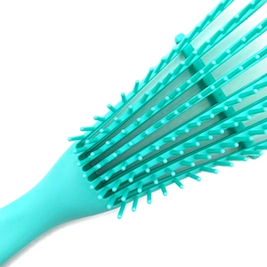 Knot Hairdressing Salon Ventilation Hair Brush Knot Little MOQ Wet Octopus Hair Extension Care Plastic Waterproof