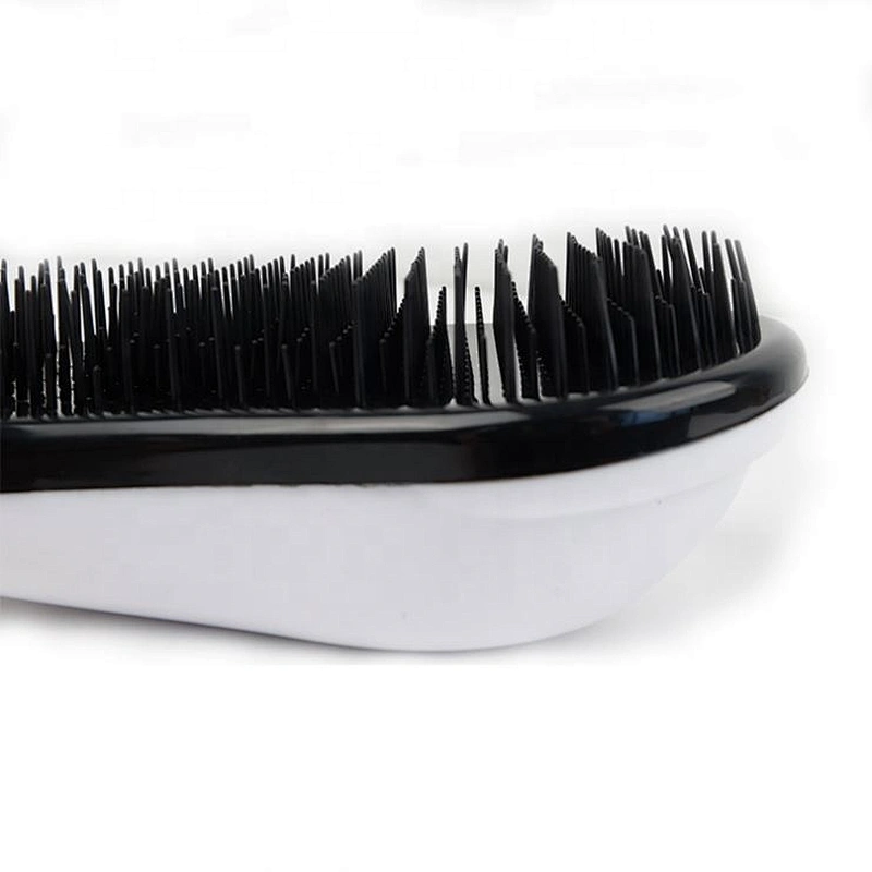 2020 Hot sale cheap durable plastic cover TPE tooth detangling hairbrush