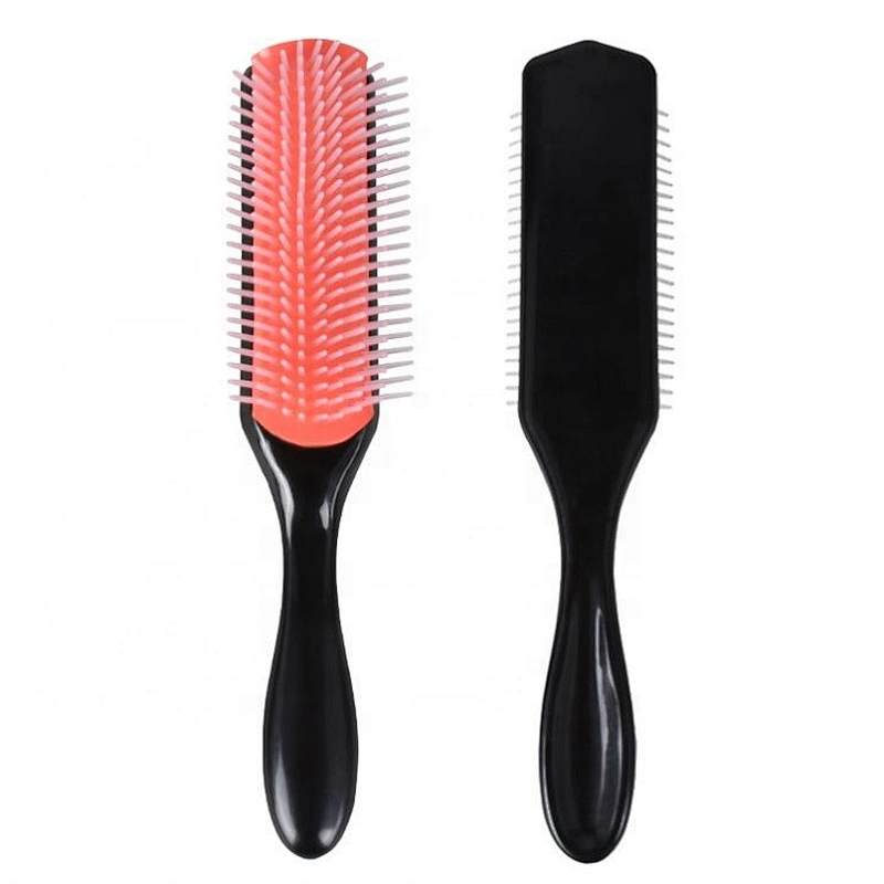 Amazon Hot Sell Private Label New Denman 9 Row Bristle Style Diane Hair Brushes for men's styling care