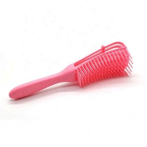Plastic Octopus Shape Hair Styling Eight-Claw Massage Comb Teeth Rubber Handle Vent Hairbrush Detangle Brush