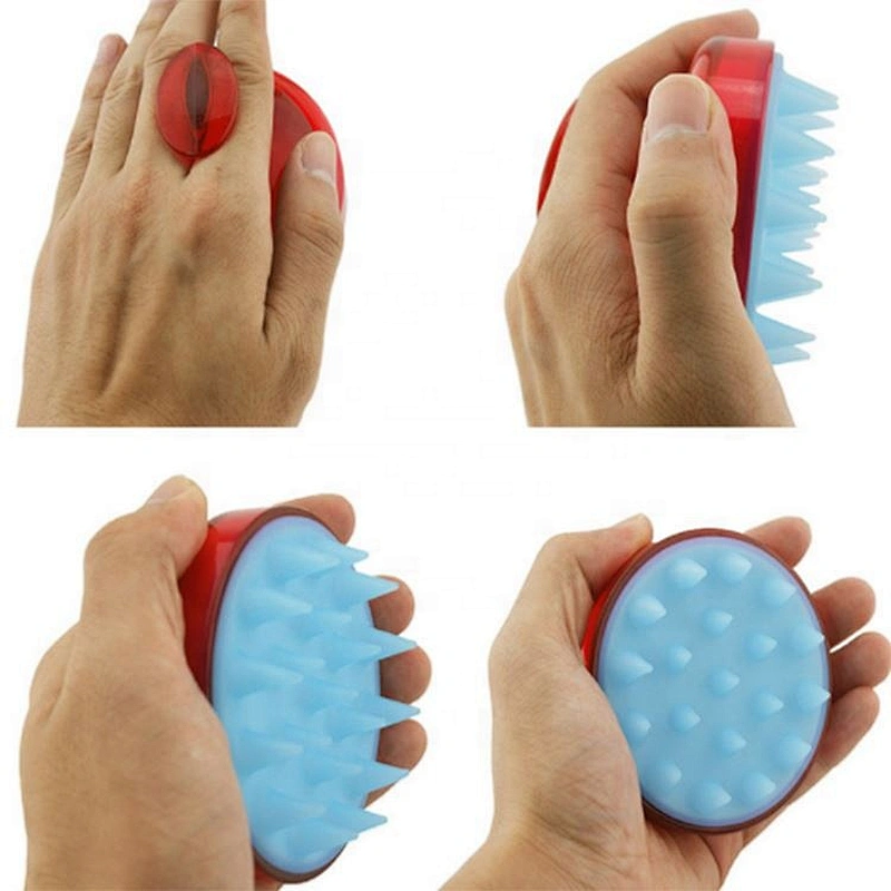 New Arrival Silicone Hair Scalp Massage Shampoo Brushes Body Shower Brush Bath Spa Slimming