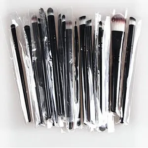 M259 20pcs Professional Makeup Brushes Kit Set Powder Eyeshadow Eyeliner Lip Brush Flat Brush Face BLUSHER Plastic