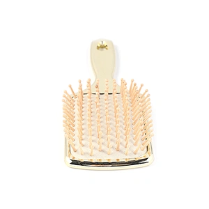 Xinlinda brand high quality hot sale cheap platin gold paddle hairbrush comb
