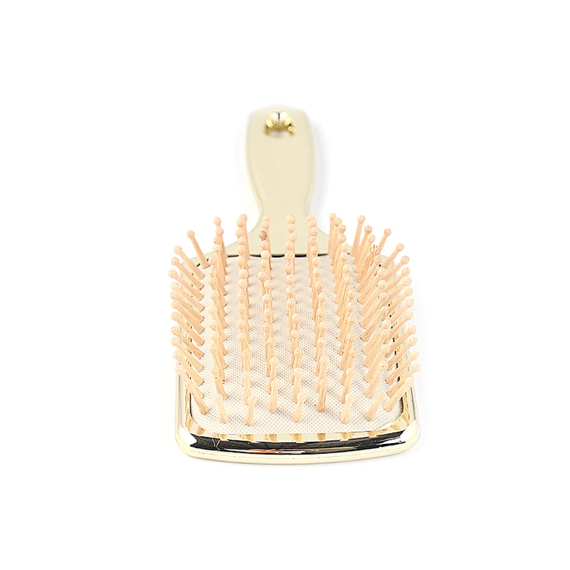 Xinlinda brand high quality hot sale cheap platin gold paddle hairbrush comb