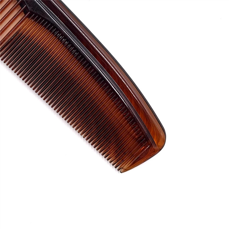 Custom Logo High Quality Straight Hair Comb Professional Salon Hairdressing Antistatic Comb Barber Scissors Common Comb Plastic