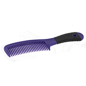 Xinlinda brand purple color high quality plastic wholesale household durable plastic hair brush hair comb