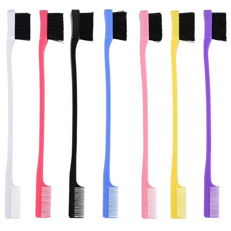 Private Label Edge Control Brush Makeup Brushes multi-funtion comb Eyebrow Brush
