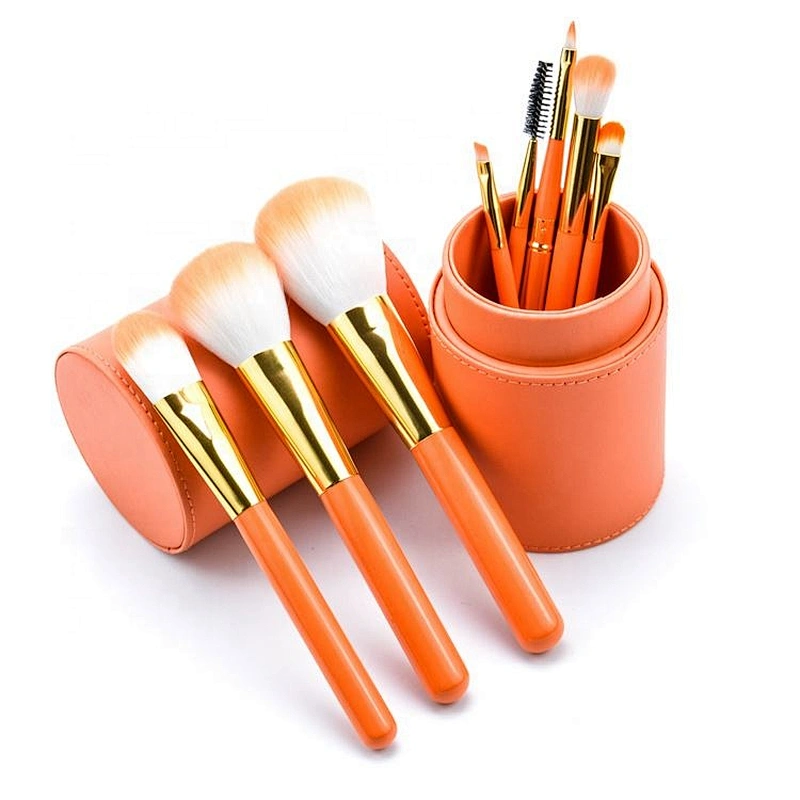 8Pcs Makeup Brush Set 3 Color Cosmetic Kit Select Customize Private Label