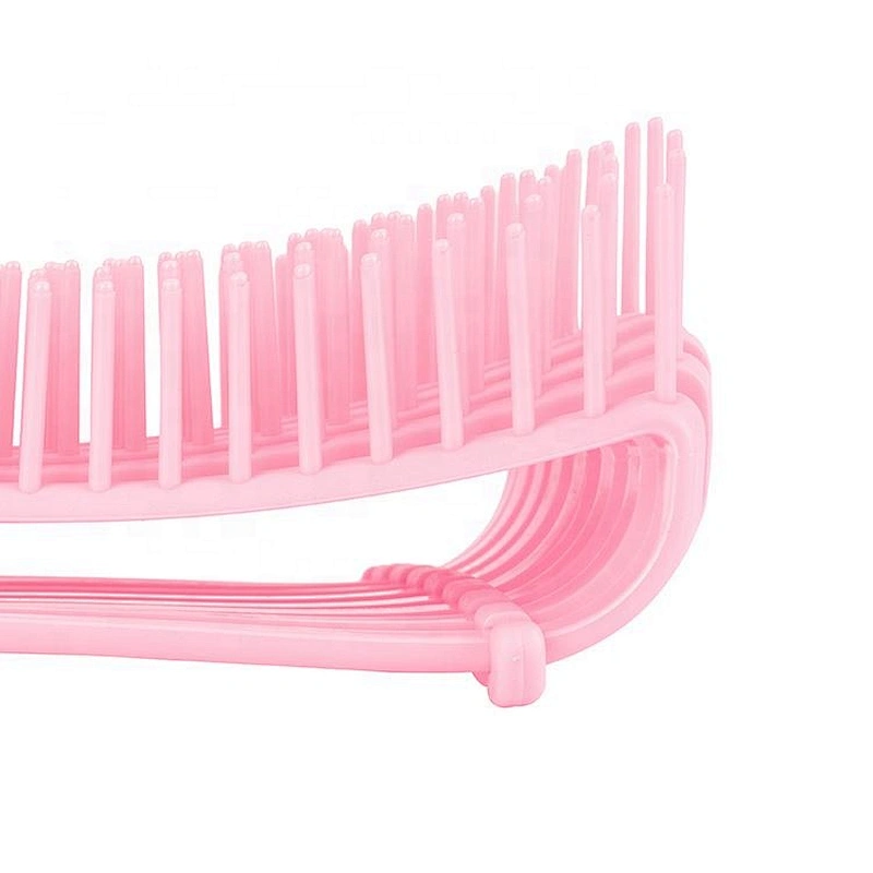 Professional Detangling Hair Brush Vent Curve Detangling Hair Brush 8 Row Detangle Hair Brush