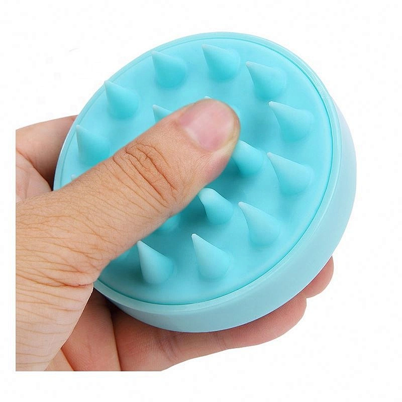 2021 Salon Massager Comb Hair Shampoo Brush Massage Scalp Silicone