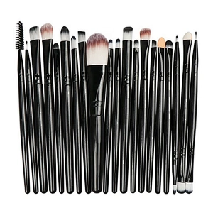 20 Makeup Brushes Beauty Tool Kit Eye Shadow Brush Neutral Non-Logo