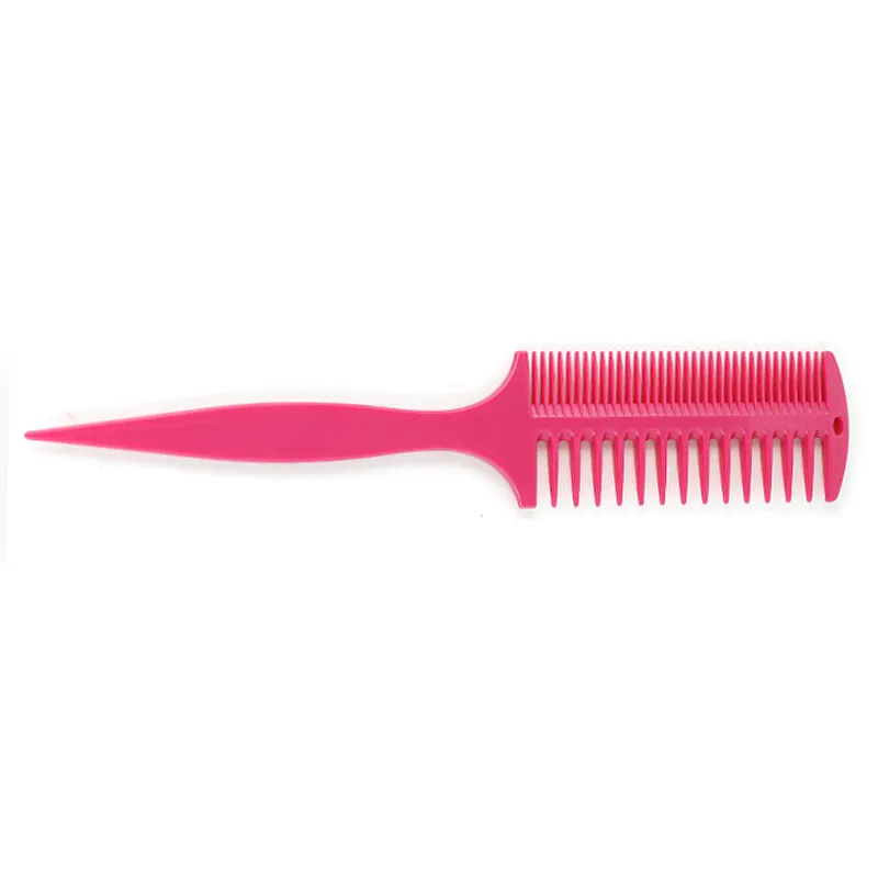Xinlinda Brand Wholesale Custom Color Logo Anti Static Teasing Rat Tail Comb Common Comb Plastic
