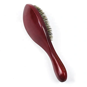 Private label big size wave 360 massage wholesale oval hair brush men's grooming care tools