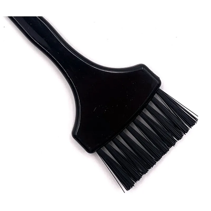 High quality men's and women's wood bristle hair dye round brush double-sided brush
