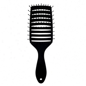 2020 Hot Selling Matte Finish Wide Curved Vent Detangling Hair Brush