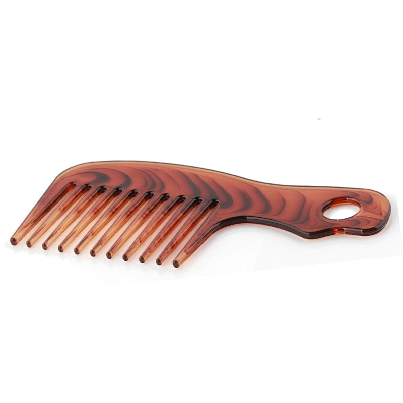 Xinlinda brand Factory direct sale  plastic binding combs amber color mens comb
