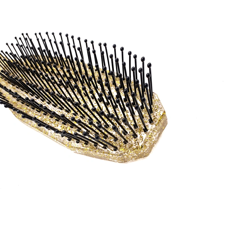 New Detangle  Comfortable Travel Hot Sale Hair Brush Good Quality Plastic Hair Brush