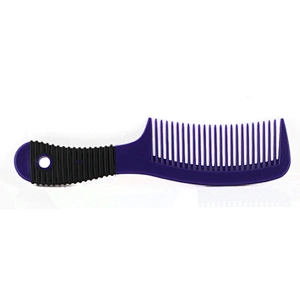 Xinlinda brand purple color high quality plastic wholesale household durable plastic hair brush hair comb