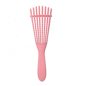 Wholesale Custom Logo Products Eight Rows Detangling Massage Detangle Hair Brush For Curly