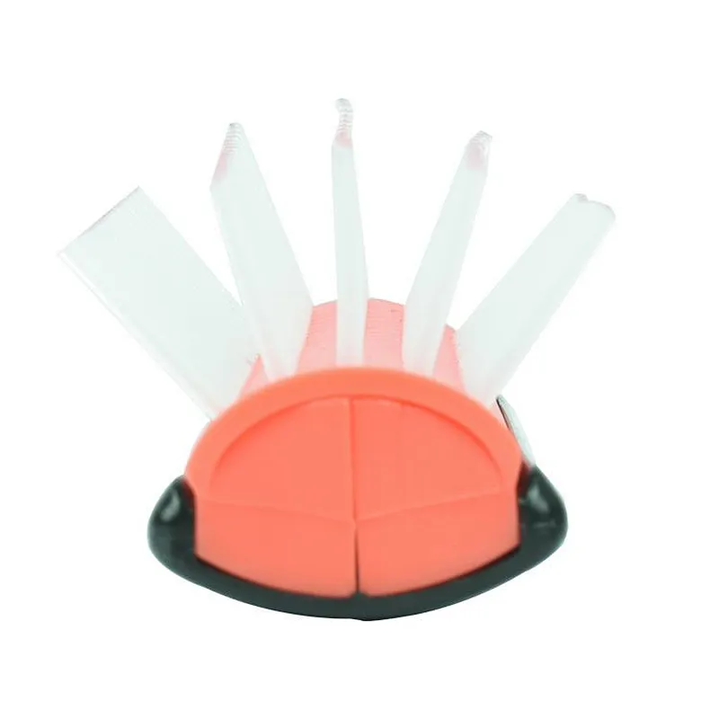 Factories Direct Detachable 5-Row Removable Straight Detangling Simple Denman Hair Brush