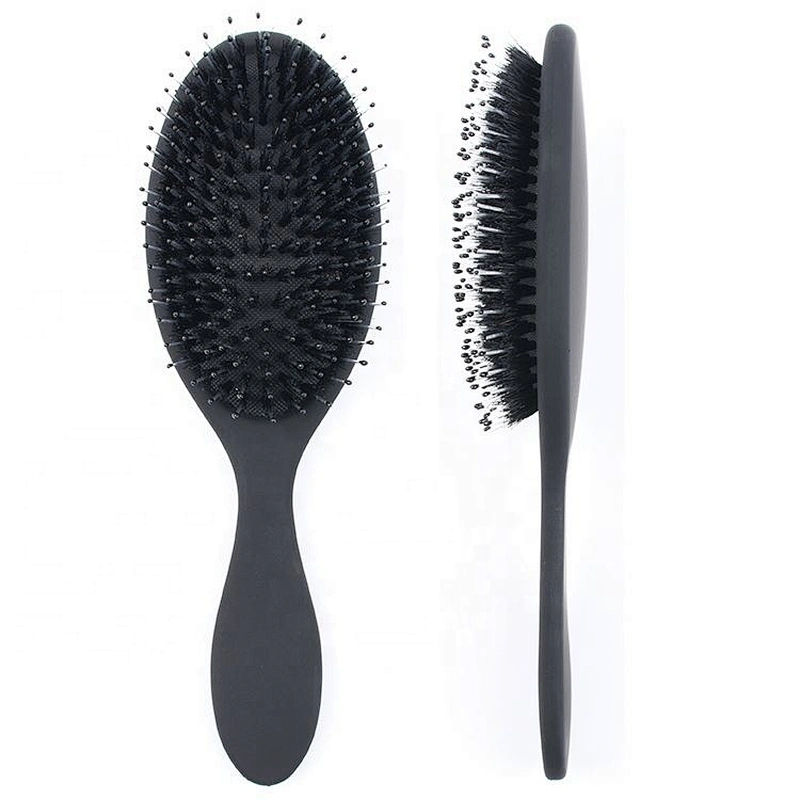 fashionable Anti-static Scalp Massage hair dye brush boar Bristle Nylon Hair Brush tools