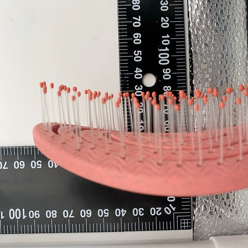 2020 New Design Anti-Static Personalized Flexible Vent Quickly Anti Static Hairdressing Curved Hair Brush