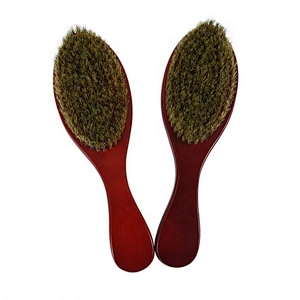 Private label big size wave 360 massage wholesale oval hair brush men's grooming care tools