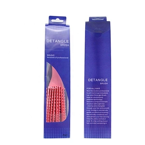 America African Tangle Knot Dry Wet Curly Scalp Massage Comb Women Detangler Hairbrush For Salon Hairdressing Styling Tool