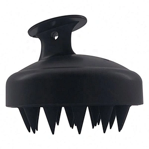 Amazon Best Selling Matte Color Head Scalp Massage Hair Silicone Shampoo Brush