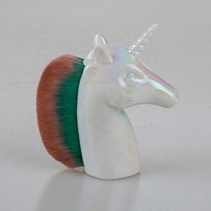 2019 New Fashion Rose Gold Colorful Scatter Brush Horse Head Manicure Makeup Tools