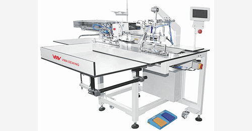 Automatic pocket machine facing unit - VMA SEWING MACHINE