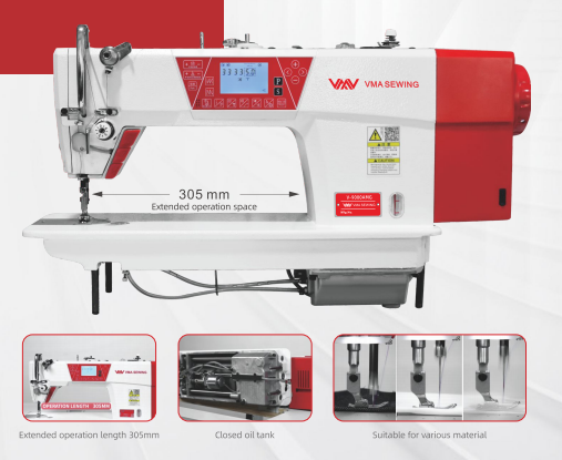 V-9000AMG Single step motor electronic lockstitch