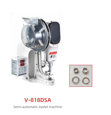 V-818DSA semi automatic eyelet machine