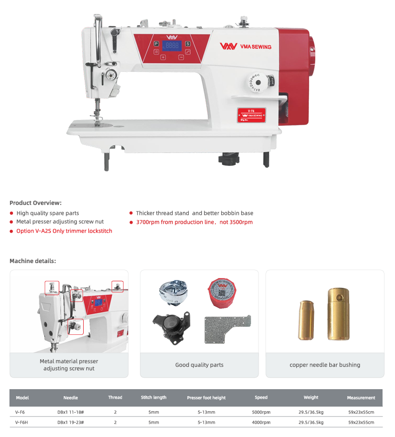 industrial lockstitch machine