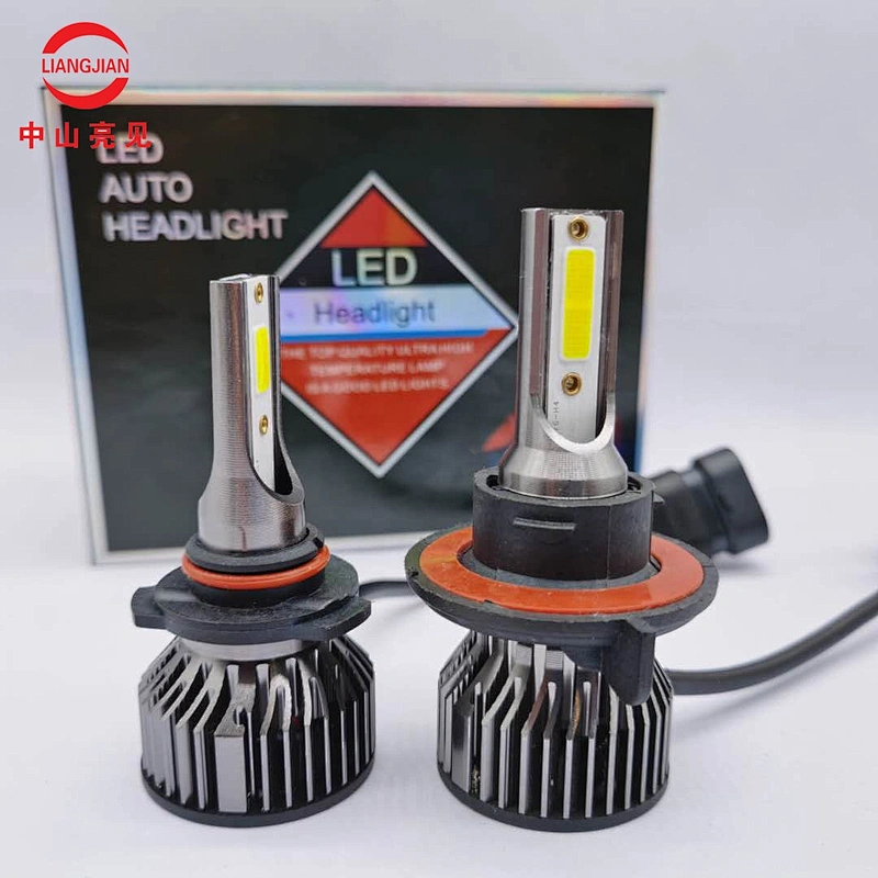 Wholesale prices led headlight bulb V6  H4 H13 9004 9007 6500k led  headlights
