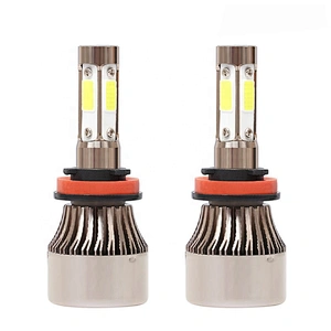 Auto lighting system super bright cooling fan x7 led work lights heat bulb
