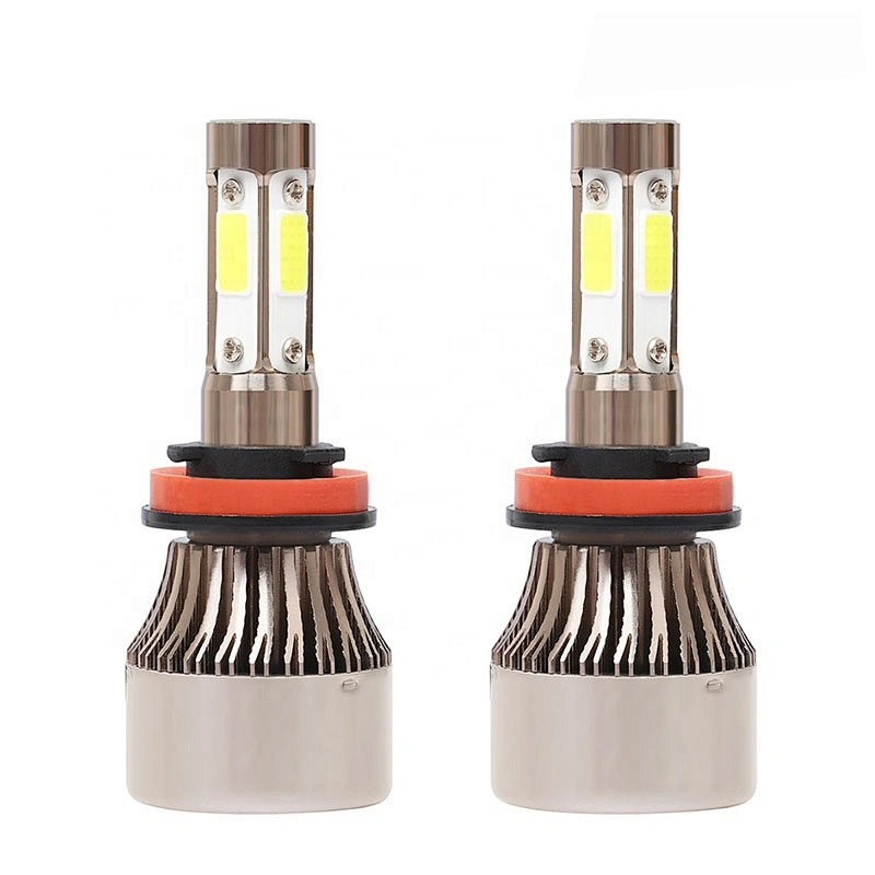 Auto lighting system super bright cooling fan x7 led work lights heat bulb