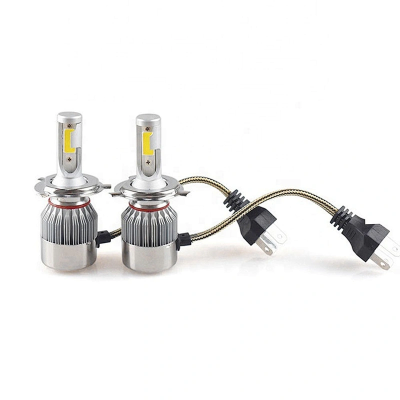 Car headlight 6500k kit car lights h13 c6 led headlight 9007