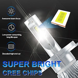 c6 h4 led headlight 12v 24v car headlight led 36w h13 h7 conversion kit c6 led h4 bulbs