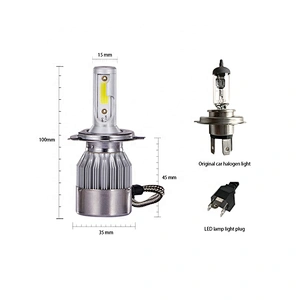 2020 New Product LED  Headlamp bulb C6 S2 LED H4 H13 9004 9007 9012 880 5202