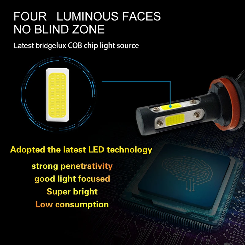 9-30V 6000lm Professional manufacturing high quality  auto car headlamps led kit H4 led headlight V7 Auto Light H13  9004