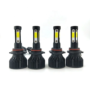 auto h11 car light bulbs 9005 9006 h1 h4 h7  h13 cob h11 6500k  convers kit led headlight bulb 12000lm for car