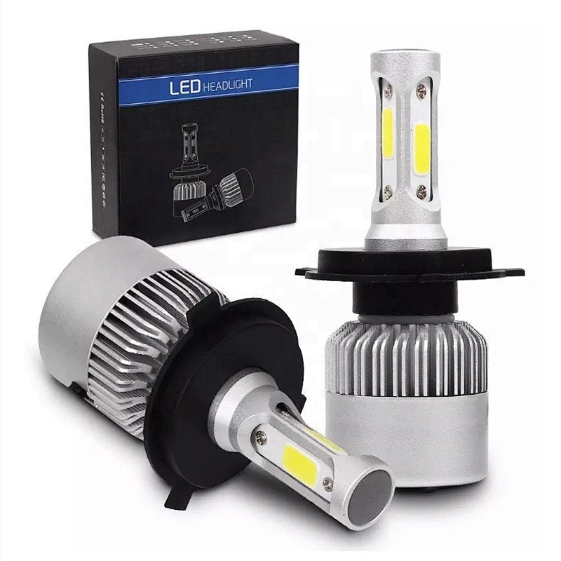 LUMEN S2 COB chips 3030 72W 8000lm 6500K led headlight For H1 H3 H7 H4 led headlight S2 led headlight bulb