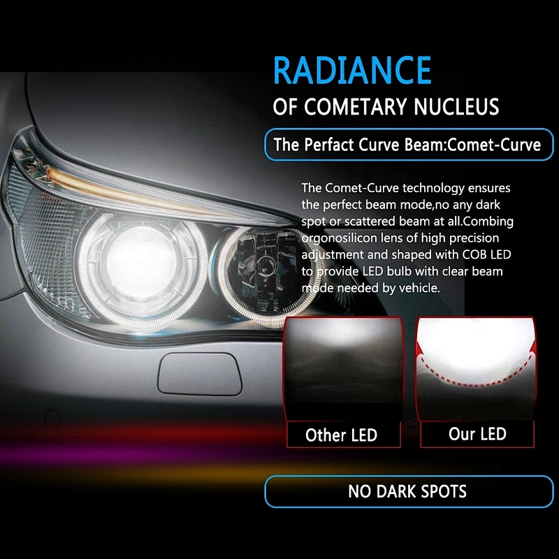Super Bright High Power high low beam 36W Led Light H4 H7 9005 9006 H1 H11 H3 Auto Car C6 K1 H7 h4 Led Headlight Bulbs