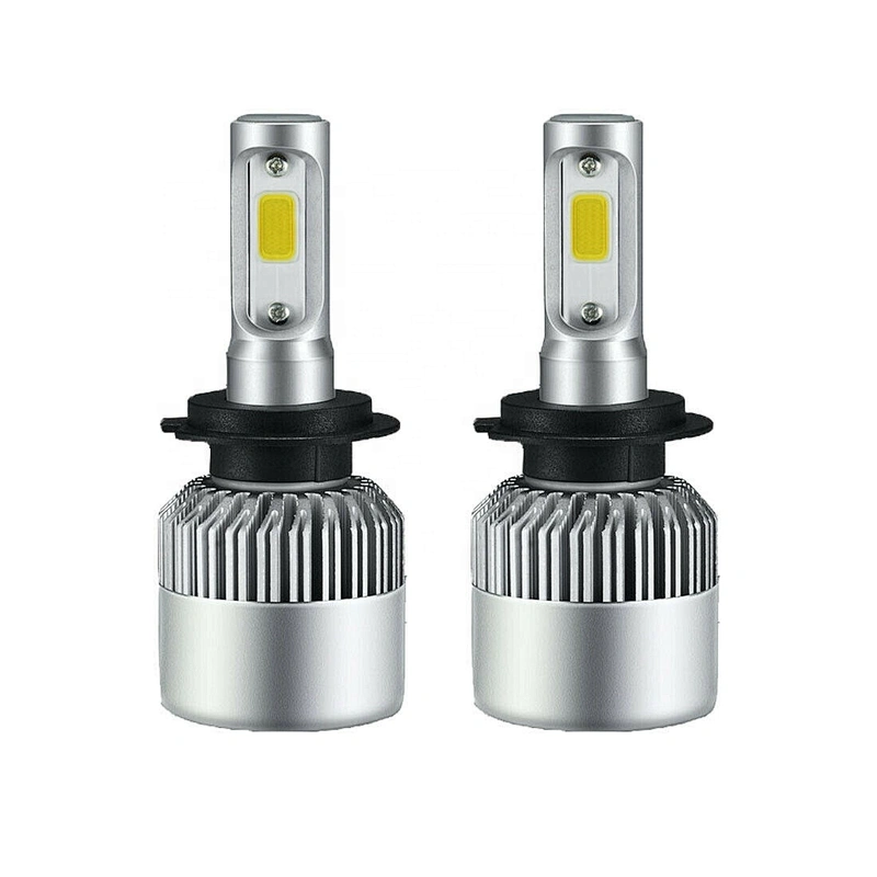 H4 s2 led headlight 72 watts 12000 lumens bulb for cars 12 v led