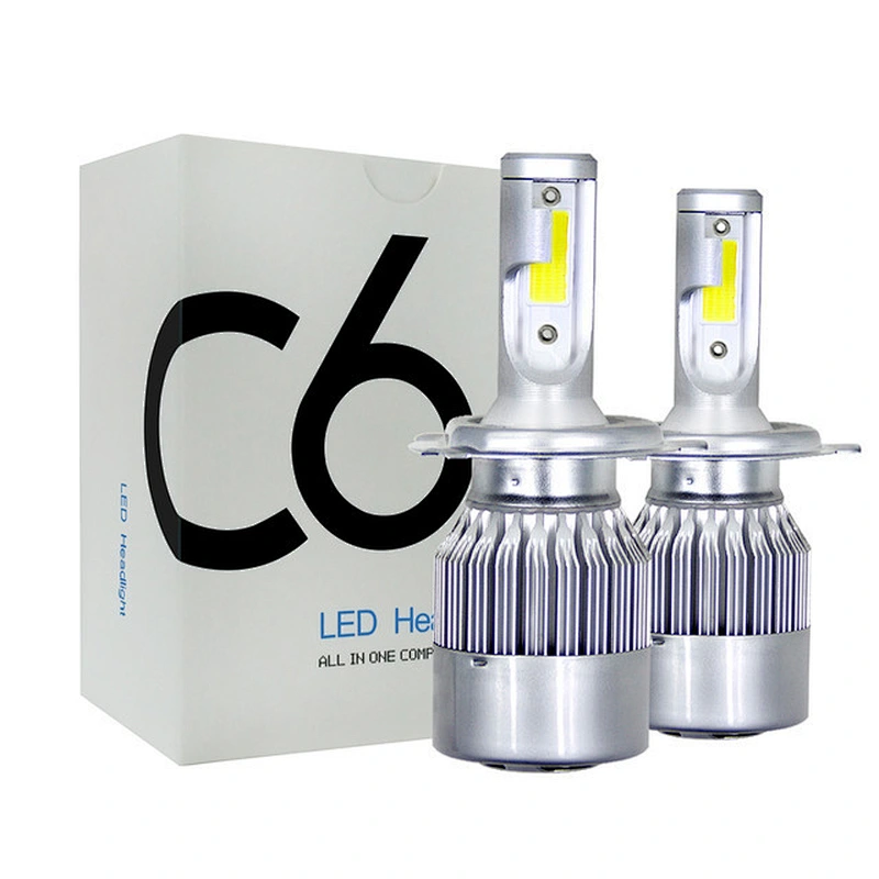C6 Waterproof Car 6500K Led Lighting Exterior Light Car Headlamp Bulb